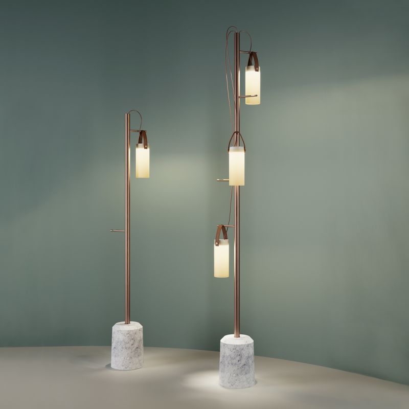 Galerie Floor Lamp by Fontana Arte Floor Lamps
